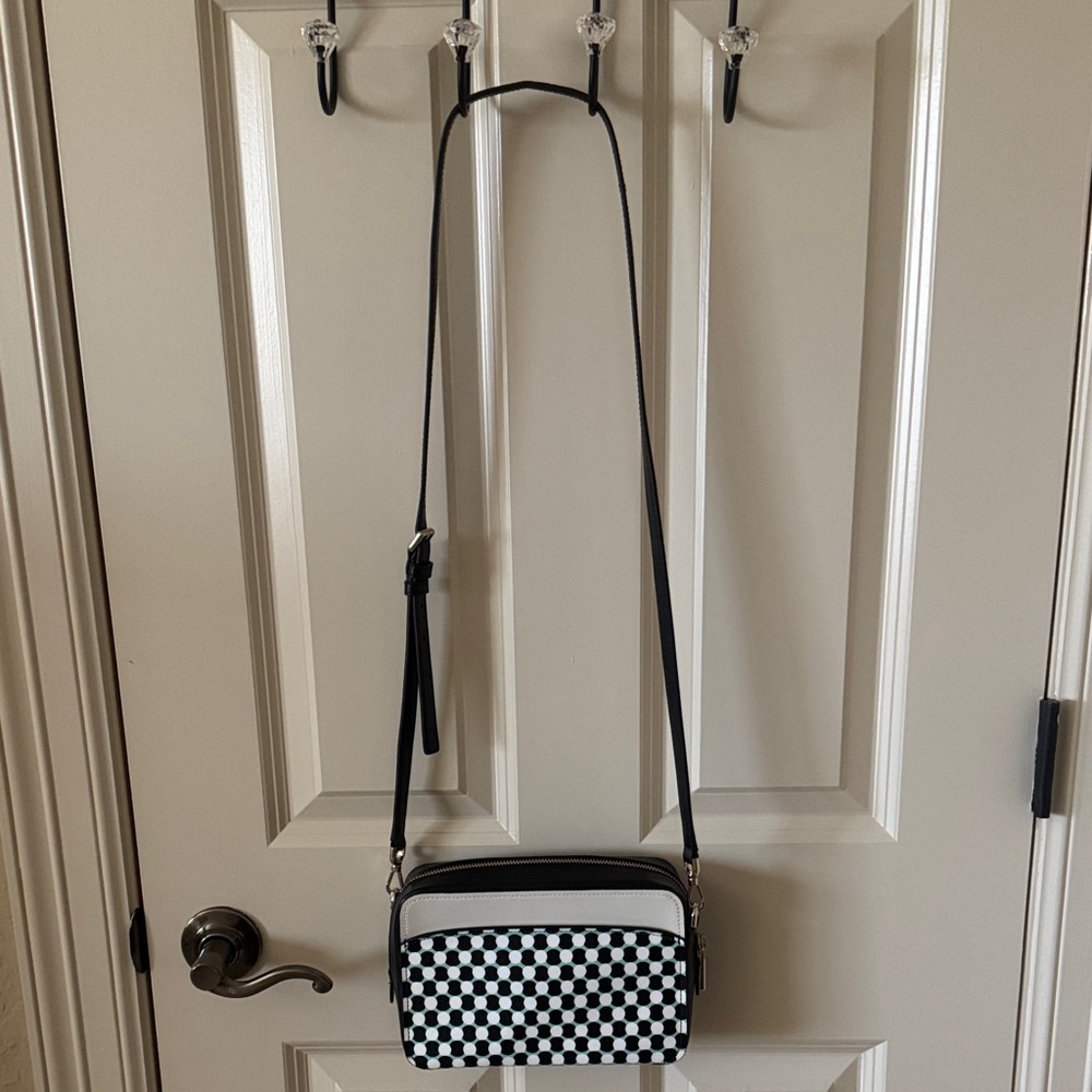 Kate Spade Women’s Checkered Crossbody Bag EUC - Picture 6 of 13